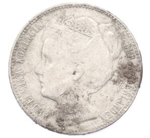 1 гульден 1907 года Нидерланды — Фото №2