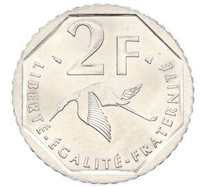2 франка 1997 года Франция «80 лет со дня смерти Жоржа Гинемера»