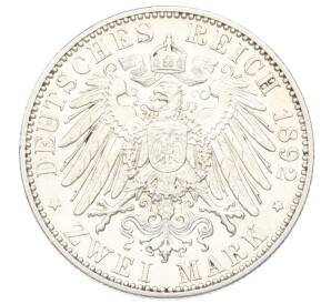 2 марки 1892 года A Рейсс-Грейц — Фото №2