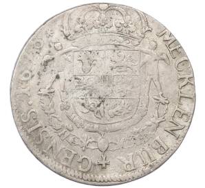2/3 таллера 1678 года Мекленбург-Шверин (Кристиан Людвиг I Мекленбургский) — Фото №2