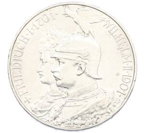 5 марок 1901 года Германия (Пруссия) «200-летие Пруссии» — Фото №1