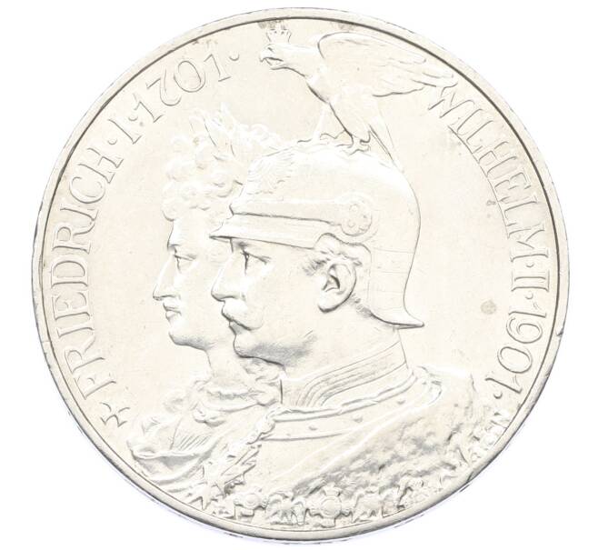 Монета 5 марок 1901 года Германия (Пруссия) «200-летие Пруссии» (Артикул: K10-11011) — Фото №1
