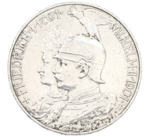 5 марок 1901 года Германия (Пруссия) «200-летие Пруссии» — Фото №1