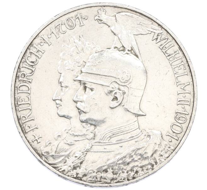 Монета 5 марок 1901 года Германия (Пруссия) «200-летие Пруссии» (Артикул: K10-11012) — Фото №1
