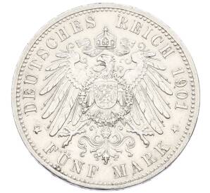 5 марок 1901 года Германия (Пруссия) «200-летие Пруссии» — Фото №2