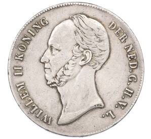 2 1/2 гульдена 1847 года Нидерланды — Фото №2