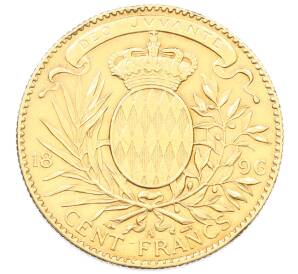 100 франков 1896 года Монако — Фото №1