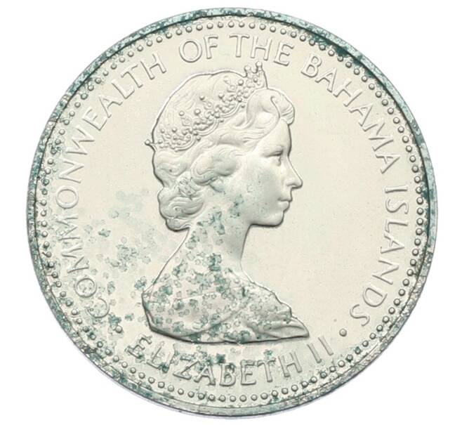 Монета 5 центов 1973 года Багамские острова (Артикул: K10-11018) — Фото №2