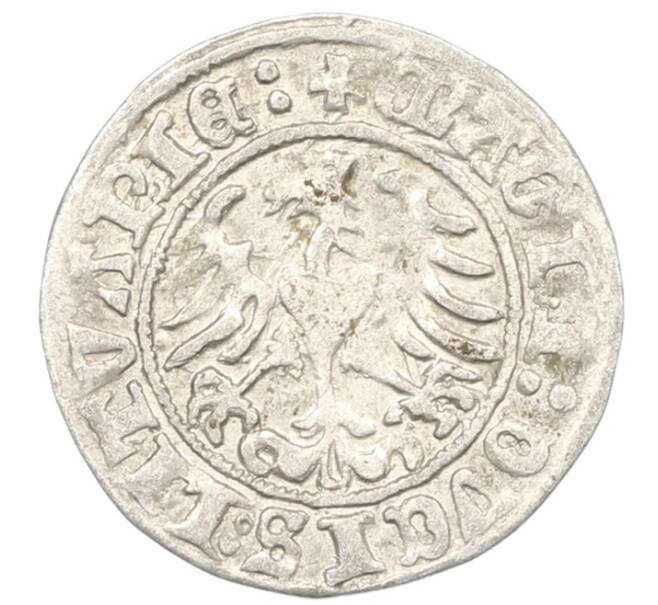 Монета 1/2 гроша 1510 года Литва (Артикул: K7-0007) — Фото №2