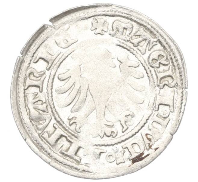 Монета Полугрош 1492-1506 года Литва — Александр Ягеллончик (Артикул: K7-0017) — Фото №2