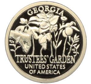 1 доллар 2019 года S США «Американские инновации — Сад попечителей» — Фото №1