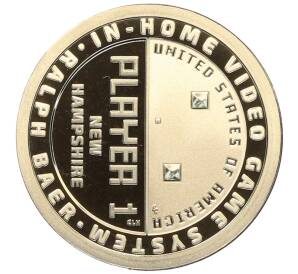 1 доллар 2021 года S США «Американские инновации — Ральф Баер (Отец видеоигр)» — Фото №1