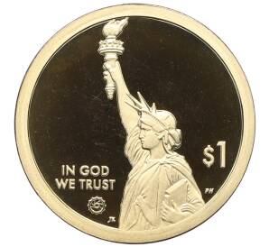 1 доллар 2021 года S США «Американские инновации — Ральф Баер (Отец видеоигр)» — Фото №2