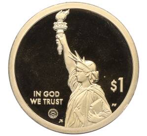 1 доллар 2023 года S США «Американские инновации — Первая трансплантация легких человеку» — Фото №2