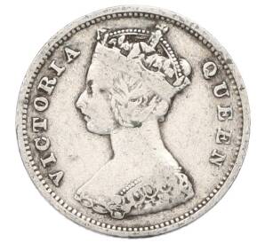 10 центов 1901 года Гонконг — Фото №2