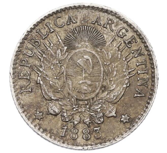 Монета 10 сентаво 1883 года Аргентина (Артикул: K4-1046) — Фото №1