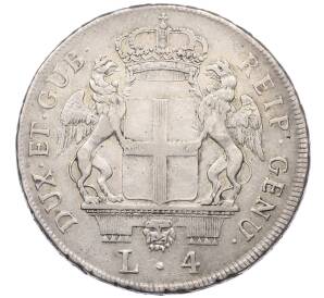 4 лиры 1794 года Генуя — Фото №2