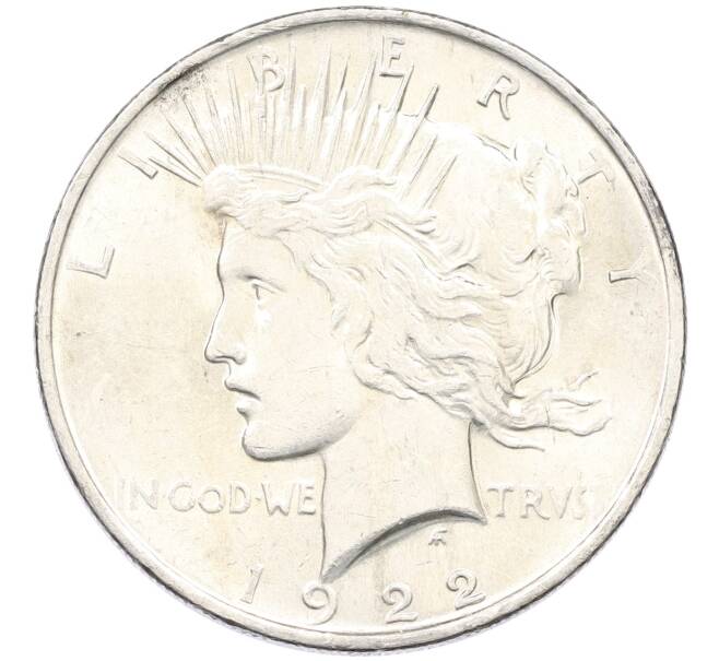 Монета 1 доллар 1922 года США (Артикул: K4-1062) — Фото №1