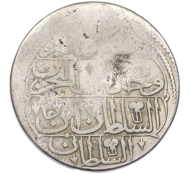 Монета 1 куруш 1704 года Османская Империя — Махмуд I (Артикул: K4-1078) — Фото №2