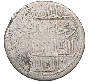 1 куруш 1704 года Османская Империя — Махмуд I — Фото №2