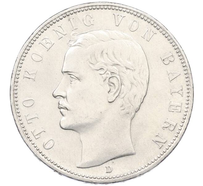 Монета 5 марок 1913 года Германия (Бавария) (Артикул: K4-1080) — Фото №1