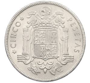 5 песет 1949 (50) года Испания — Фото №1