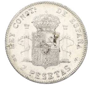2 песеты 1905 года Испания — Фото №2