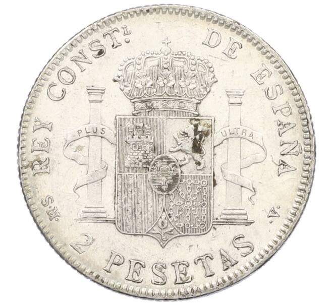 Монета 2 песеты 1905 года Испания (Артикул: K4-1098) — Фото №2