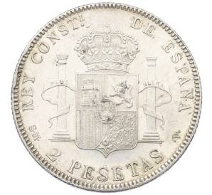 2 песеты 1905 года Испания — Фото №2