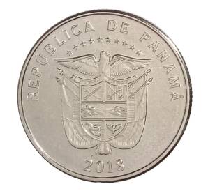 1/4 бальбоа 2018 года «Панама — 200 лет со дня рождения Хусто Аросемена» — Фото №2