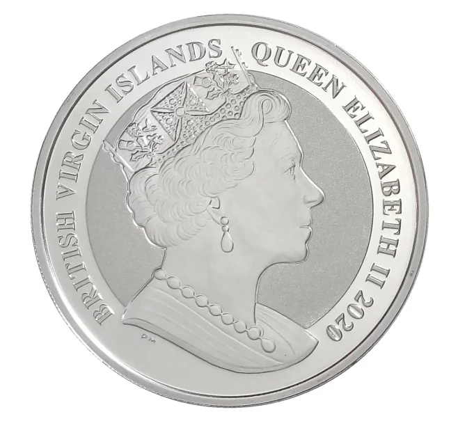 Монета 1 доллар 2020 года Британские Виргинские острова — 400 лет историческому путешествию «Мэйфлауэр» (Артикул M2-33944)