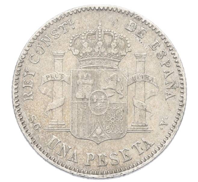 Монета 1 песета 1899 года Испания (Артикул: K4-1133) — Фото №2