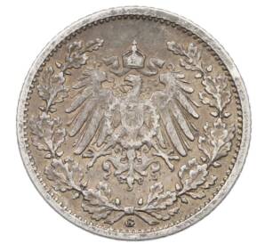 1/2 марки 1906 года G Германия — Фото №2