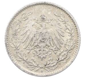 1/2 марки 1906 года D Германия — Фото №2