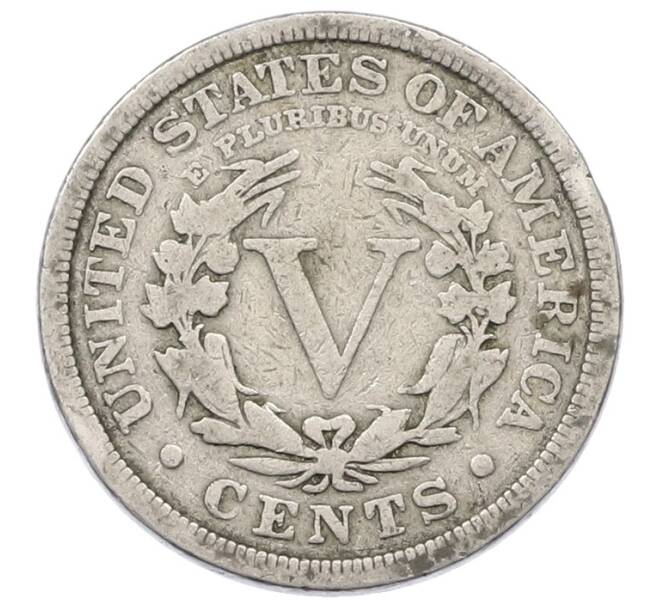 Монета 5 центов 1912 года США (Артикул: K4-1150) — Фото №2