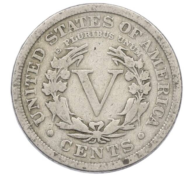Монета 5 центов 1911 года США (Артикул: K4-1153) — Фото №2