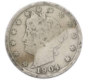 5 центов 1904 года США — Фото №1