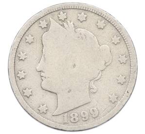 5 центов 1899 года США — Фото №1