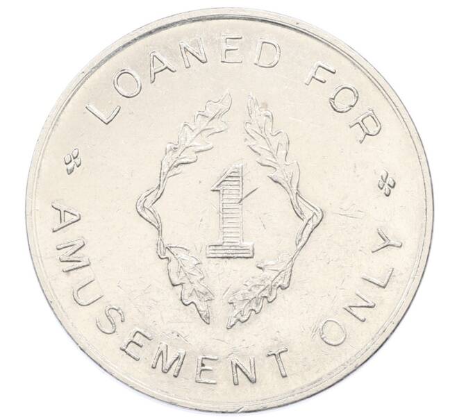 Игровой жетон 1940-1945 года Великобритания «R and W — 1 пенни» (Артикул: K12-75285) — Фото №2