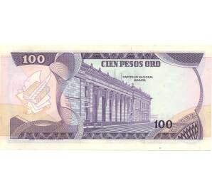 100 песо 1980 года Колумбия — Фото №2