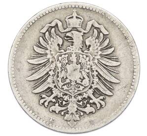 1 марка 1874 года E Германия — Фото №2