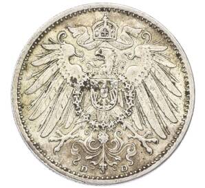 1 марка 1915 года D Германия — Фото №2