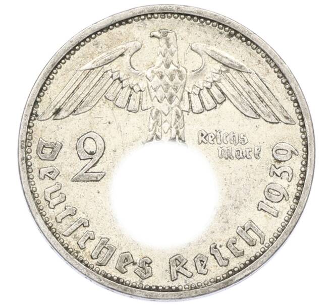 Монета 2 рейхсмарки 1939 года A Германия (Артикул: T11-33560) — Фото №1