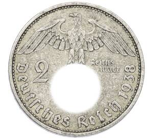 2 рейхсмарки 1938 года A Германия — Фото №1