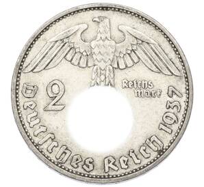 2 рейхсмарки 1937 года A Германия