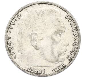 2 рейхсмарки 1937 года G Германия — Фото №2