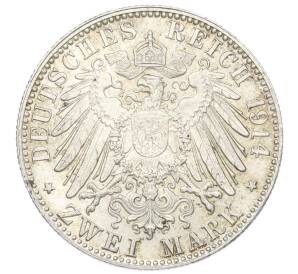 2 марки 1914 года D Бавария — Фото №2