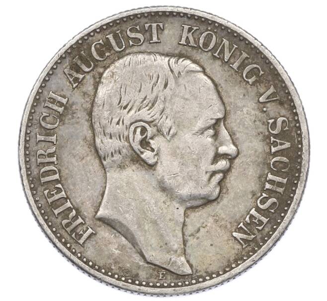 Монета 2 марки 1907 года E Саксония (Артикул: T11-33574) — Фото №1