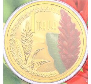 1 тала 2013 года Самоа «Цветок теуила» (в блистере) — Фото №1