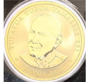1 тала 2013 года Самоа «Цветок теуила» (в блистере) — Фото №2